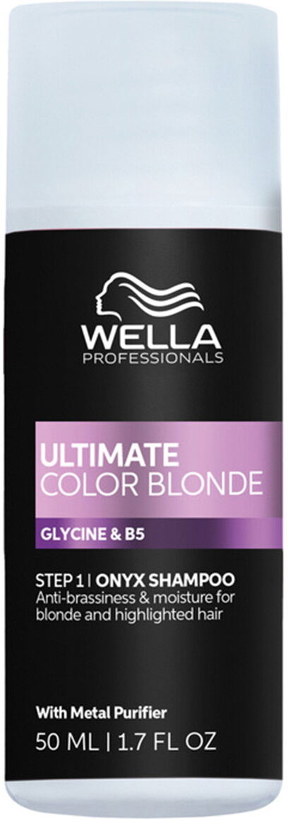 50ml Wella Professionals Ultimate Color Blonde Onyx Shampoo Step 1