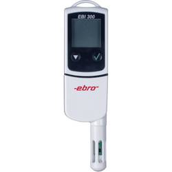 ebro 1340-6334-ISO EBI 300 TH Multi-Datenlogger kalibriert (ISO) Messgröße Luftfeuchtigkeit, Temperatur -30 bis 70 °C 0 bis 100 % rF PDF Funktion