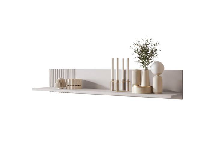 Mirjan24 Wandregal Aruba 120, Naturfarben, 120x20x20 cm, Wohnzimmer, Regale, Wandregale