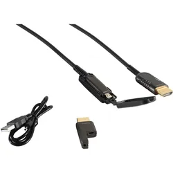 S-Impuls HDMI-Kabel (10 m), Videokabel, Schwarz