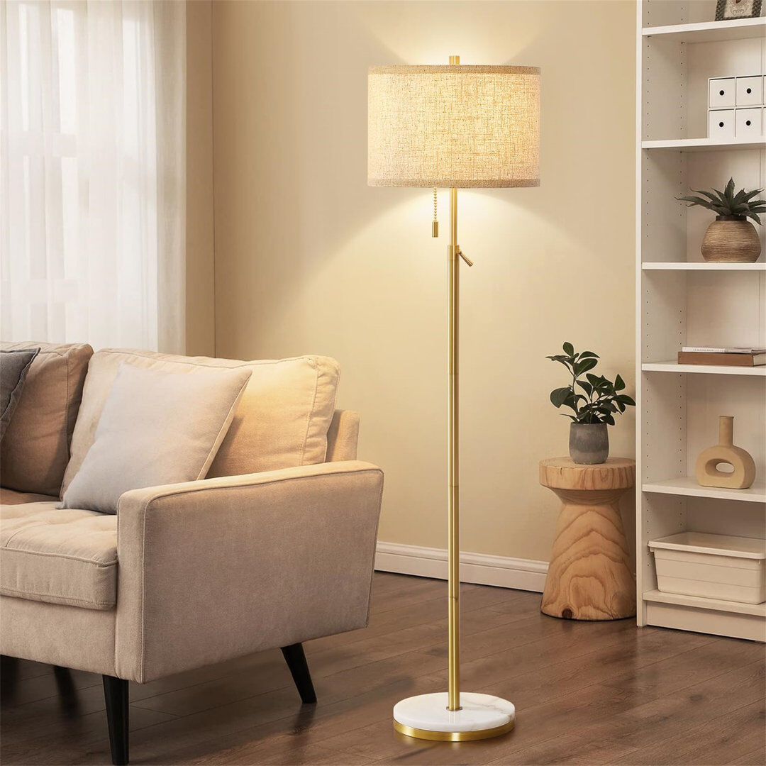 Fairmont Park 162.5cm Traditional Floor Lamp 162.5cm H X 33cm W X 33cm D