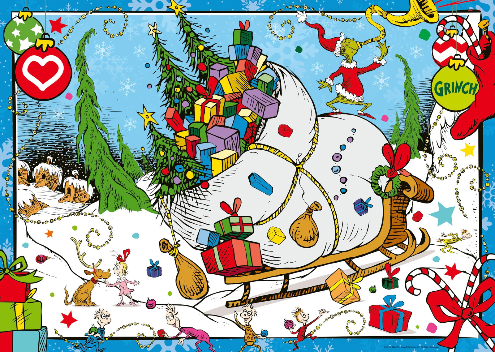 Ravensburger Puzzel Kerst 1000 stukjes