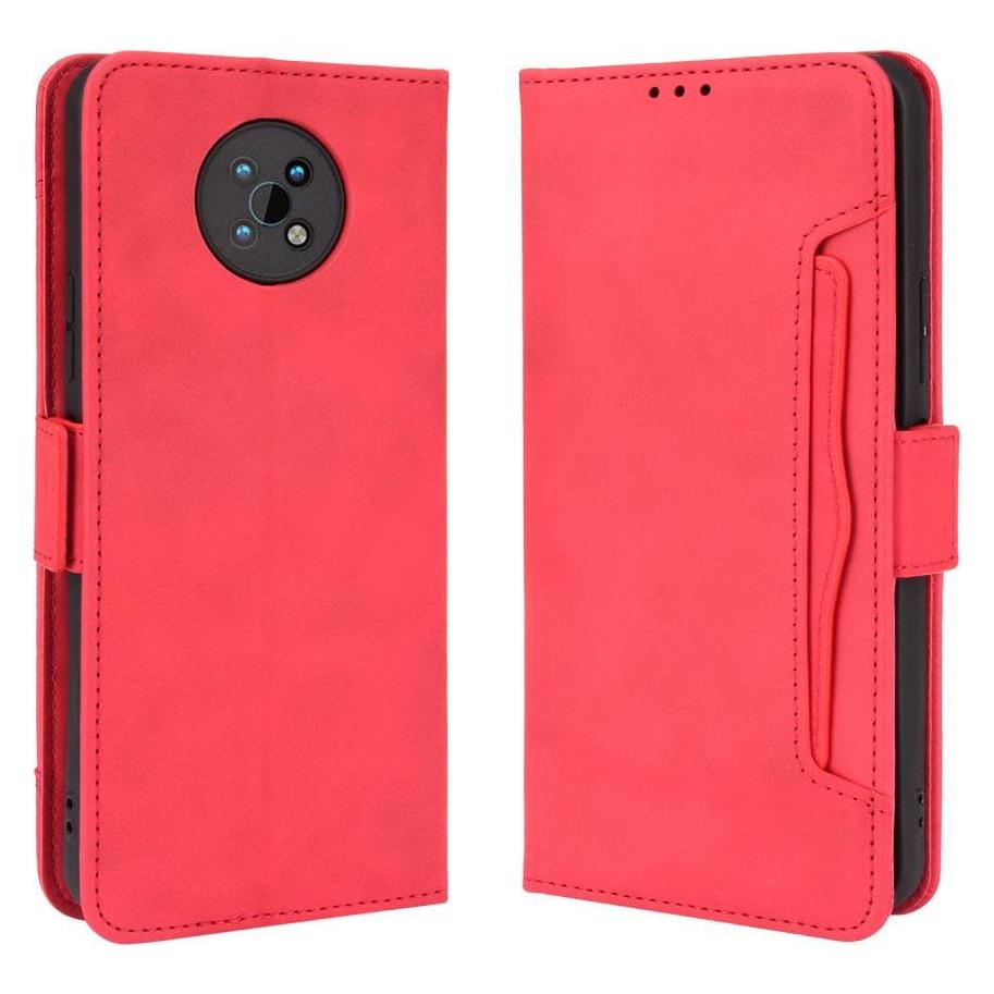Cover-Discount Nokia G50 - Etui mit vielen Kartenfächer rot (Motorola Moto G50) (104702793C)