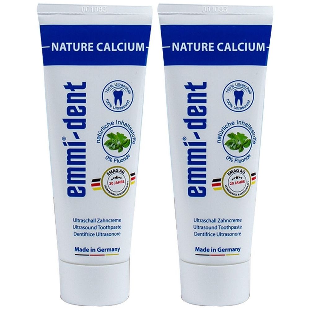 Emmi Dent Ultras ZCR Natur x2 2x75 ml Zahncreme