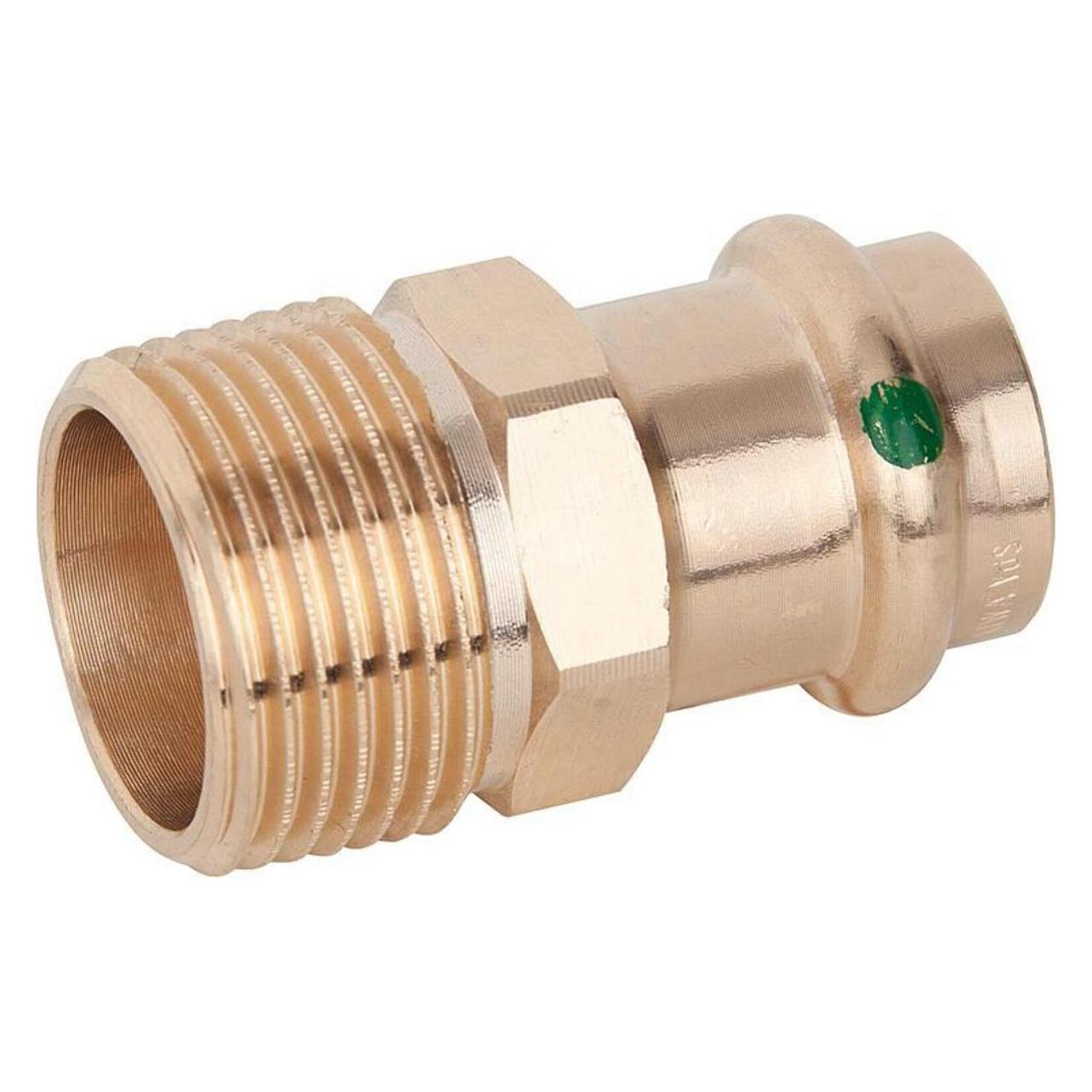 Viega adapter 22 mm x 1/2 inch bronze (297,961) (297961)