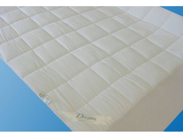 Matratzenauflage DREAMS Unterbett Superflausch , weiß, B:140cm L:200cm, Bezug: 100% Polyester. Füllung: 100% Polyester, Matratzenzubehör, Matratzenauflage
