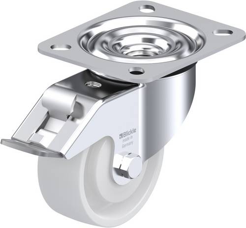 Blickle 839209 LE-PO 80KA-FI Lenkrolle mit Feststeller Rad-Durchmesser: 80mm Tragfähigkeit (max.): 150kg 1St.