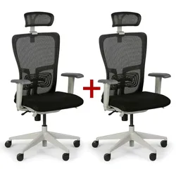 Bürostuhl GAM 1+1 GRATIS, schwarz