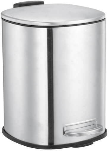 Showerdrape Capri Satin 3L Bathroom Pedal Bin