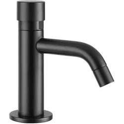 Plieger, Küchenarmatur, Napoli Toilette Wasserhahn Selbstklammer 1/2 Dauer 15 Sek.MAT Black 08111b (08111b)