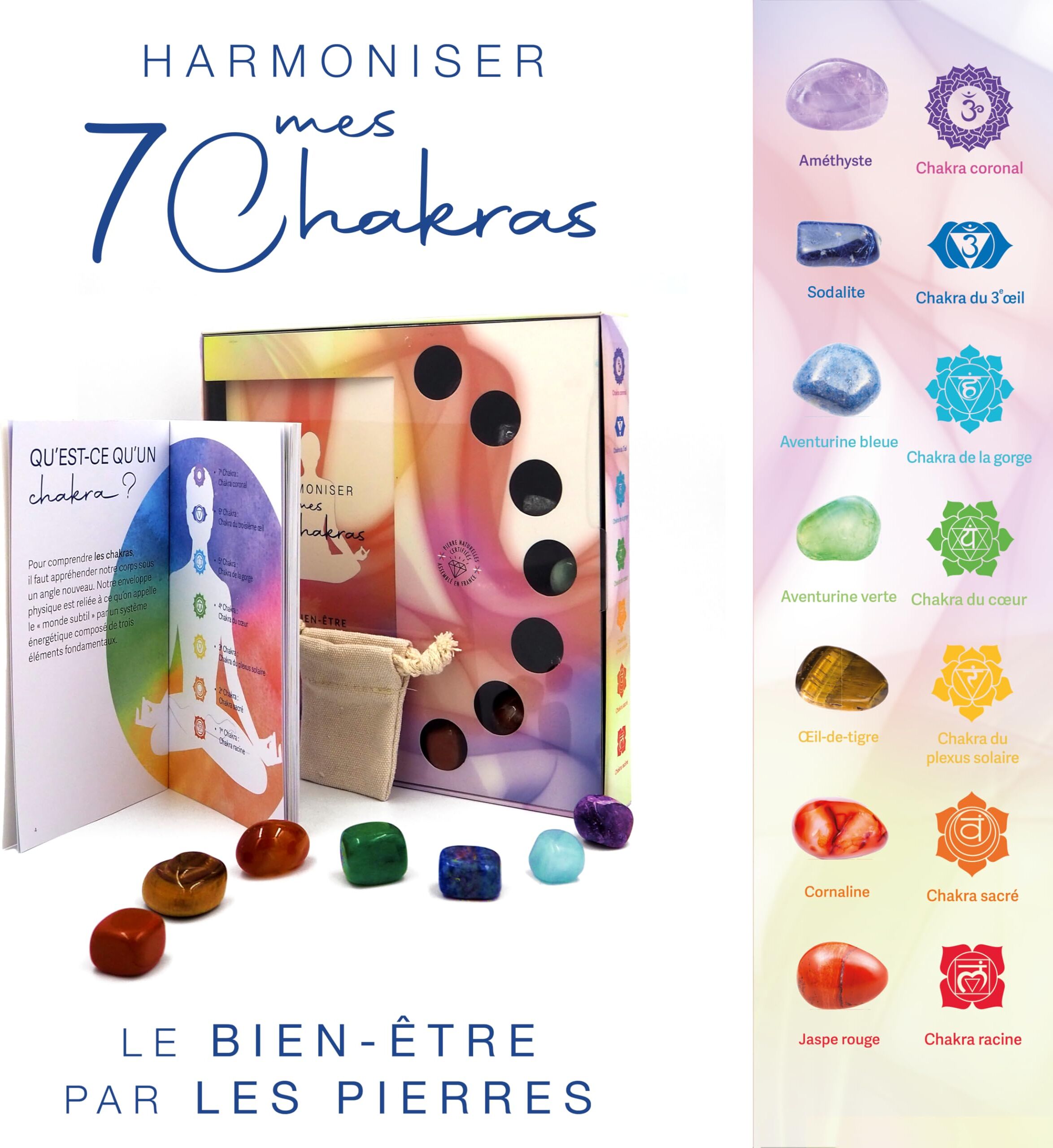 Harmoniser mes 7 chakras : le bien-être par les pierres - Preis vom 06.10.2026 07:26:00 h