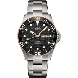 Mido Ocean Star Ocean Star 200C M042.430.21.051.00 - schwarz,silber - 42,5mm