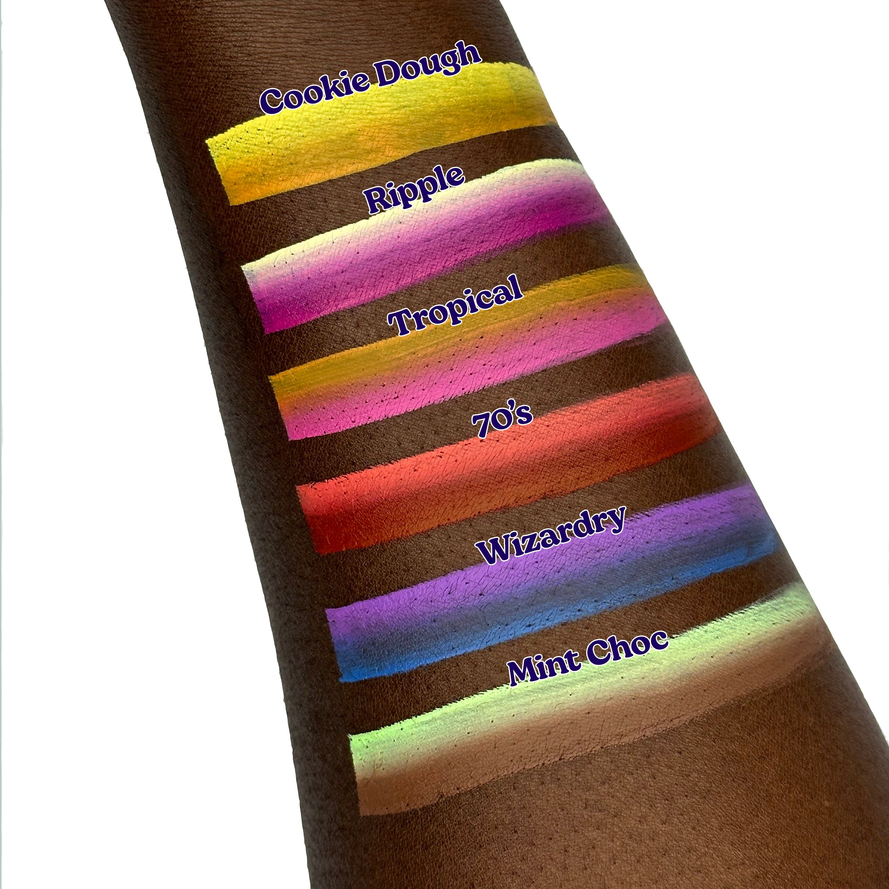Ripple Split Liner (Pale Yellow & Deep Pink) - Eyeliner - Glisten Cosmetics Small - 3g