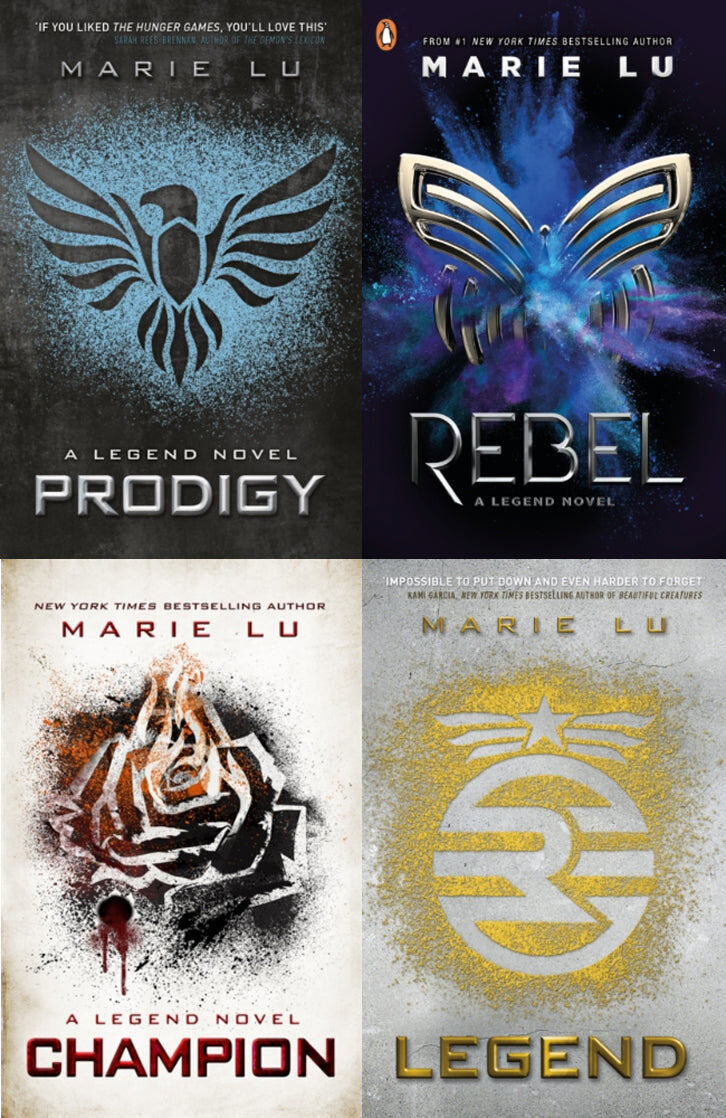 Penguin Marie Lu The Legend 4 Books Collection Set  Legend, Prodigy, Champion, Rebel