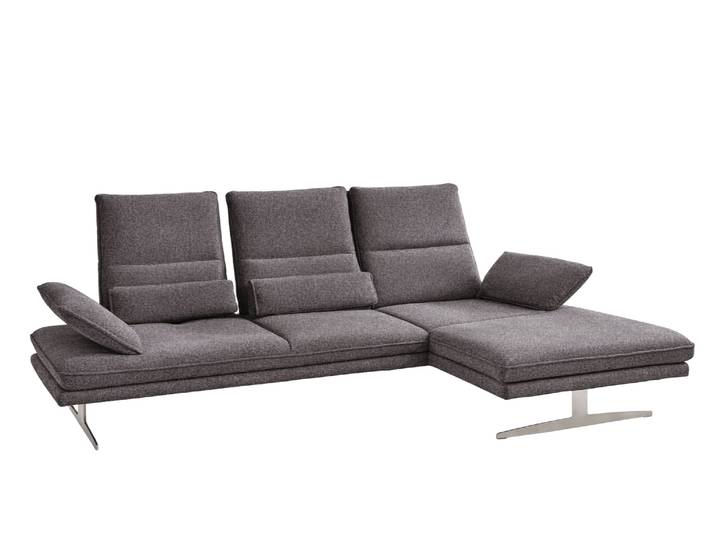 W.Schillig Ecksofa Broadway Anthrazit Longchair L
