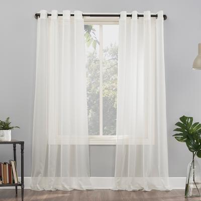 No. 918 Emily Voile Sheer Grommet 1-Piece Curtain Panel, Single Panel
