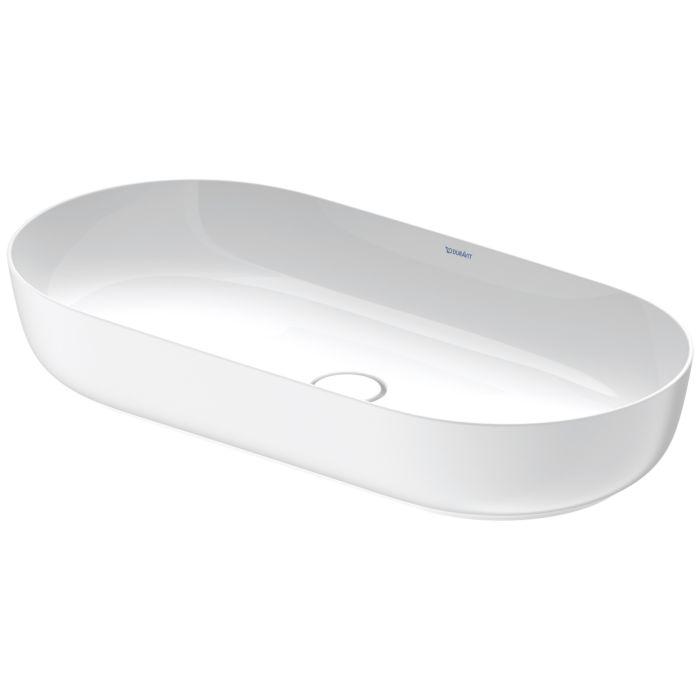 Duravit Luv Aufsatzwaschtisch 03798026001 weiß/weiß Seidenmatt wondergliss, geschliffen