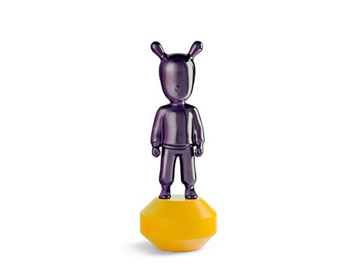 LLADRO - The Guest Little - purple on yellow