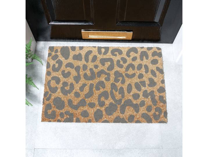 Fußmatte GREY-LEOPARD 40 x 1 x 60cm Braun