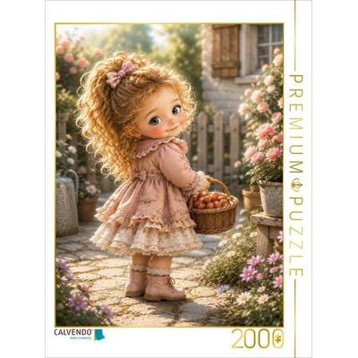 CALVENDO Puzzle Rosenduft und Erdbeeren | 2000 Teile Lege-Größe 90x67cm Foto-Puzzle für glückliche Stunden