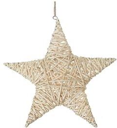 IH Casa Decor Natural Willow Star Wall Hanger Large