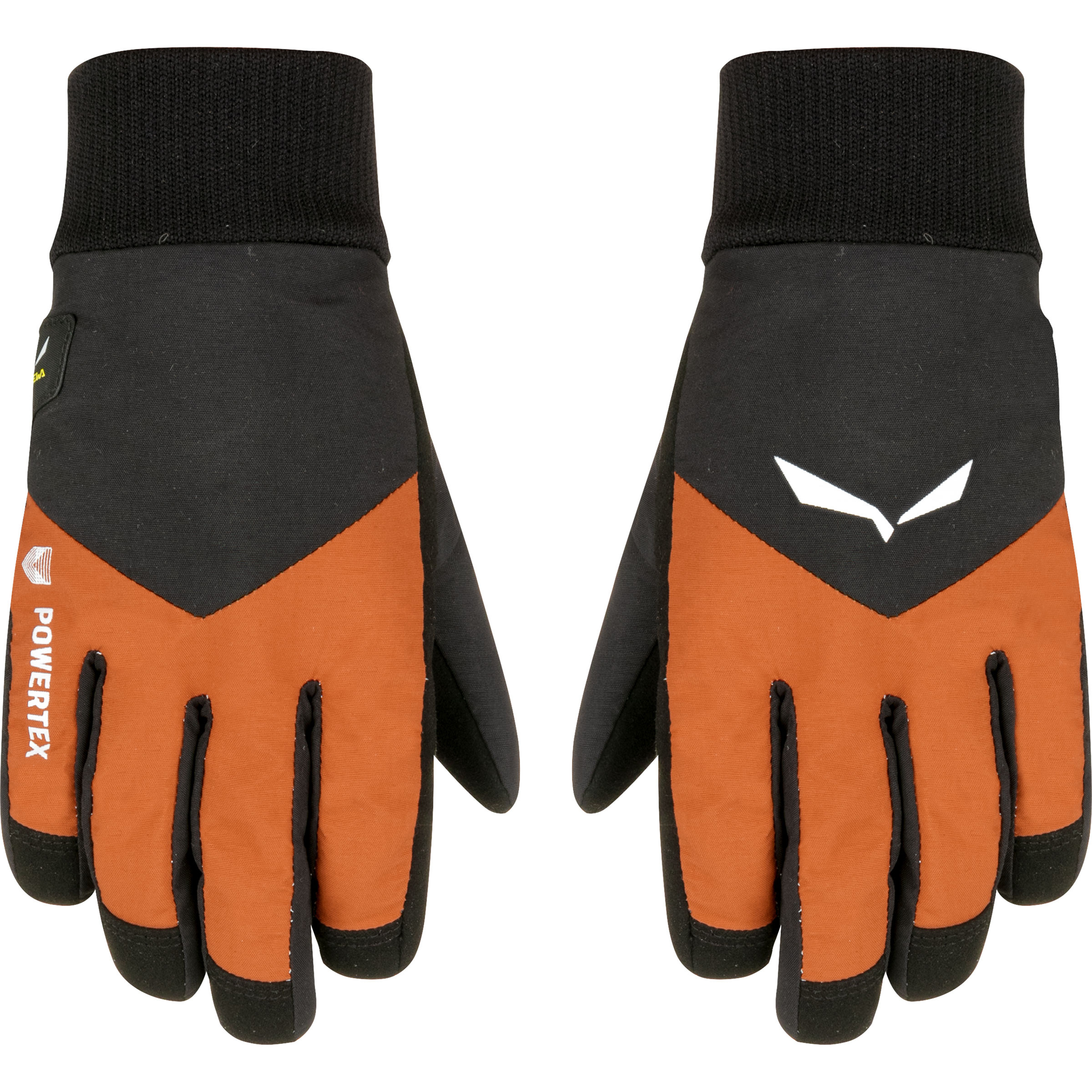 Salewa PTX/TWR Kinder Fingerhandschuhe schwarz Größe 140 Bergsteigen Winddicht Wasserabweisend