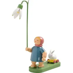 Wendt & Kühn Mädchen mit Schneeglöckchen