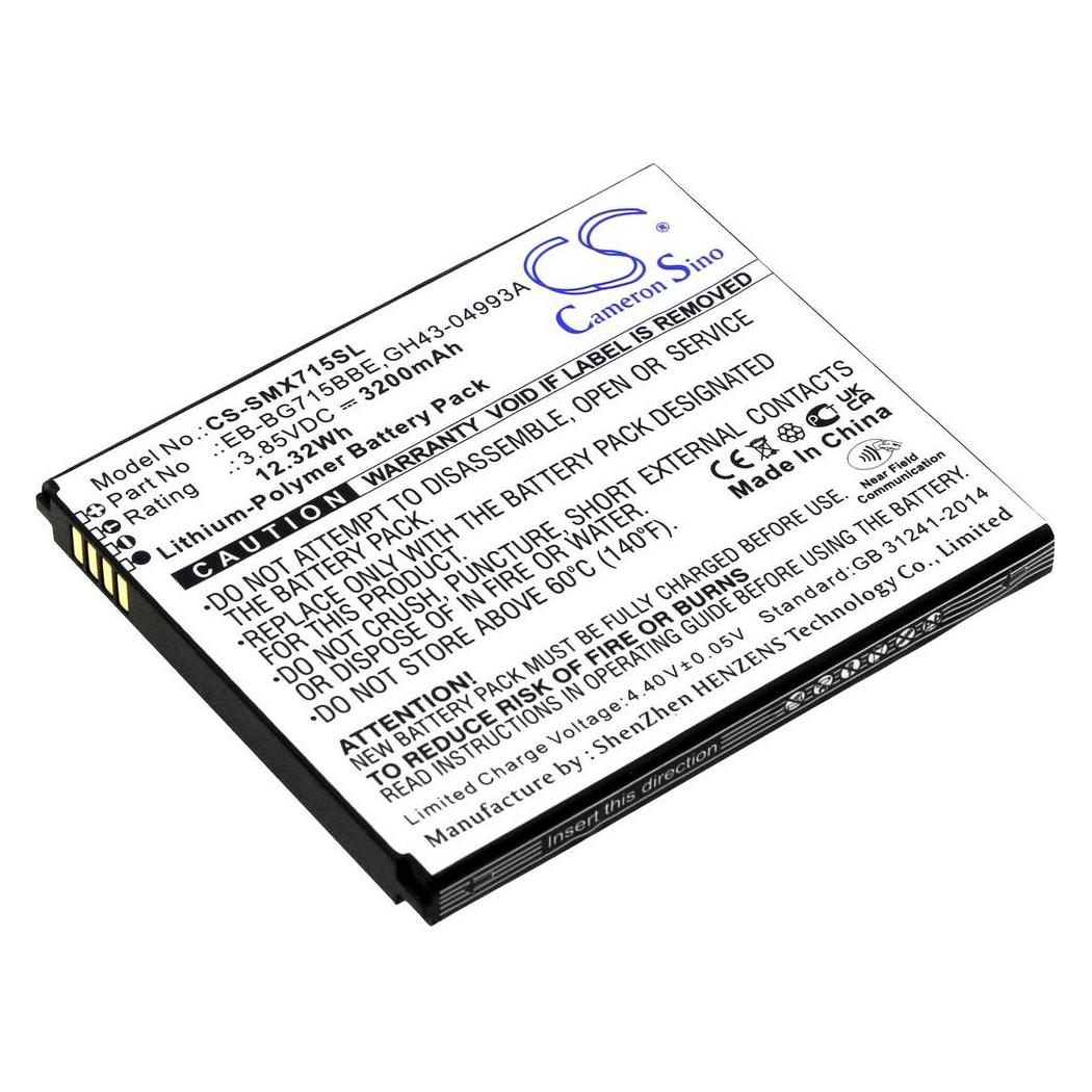 NoName Battery for Samsung Galaxy Xcover Pro etc (SMX715SL)