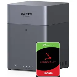 Ugreen DH4300 Plus 4Bay 8TB NAS met 2x 4TB Seagate IW, NAS Zubehör