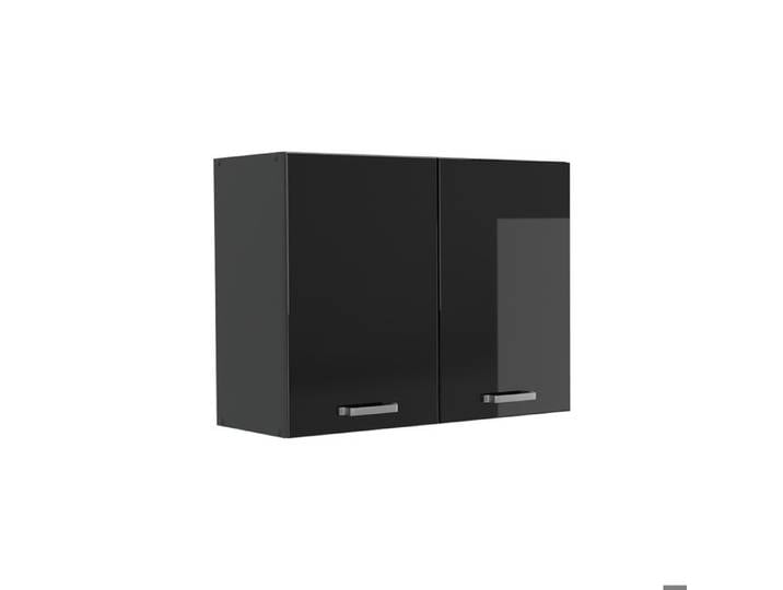 Armoire en verre R-Line 80cm Noir Haute brillance/Anthracite Vicco 71470