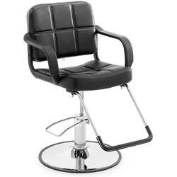 Physa, Sessel, Friseurstuhl Friseursessel Bedienstuhl Fussstütze 50 - 64 cm 170 kg schwarz