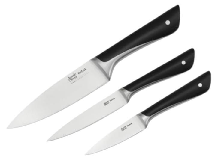 Tefal Jamie Oliver 3-delige messenset van roestvrij staal