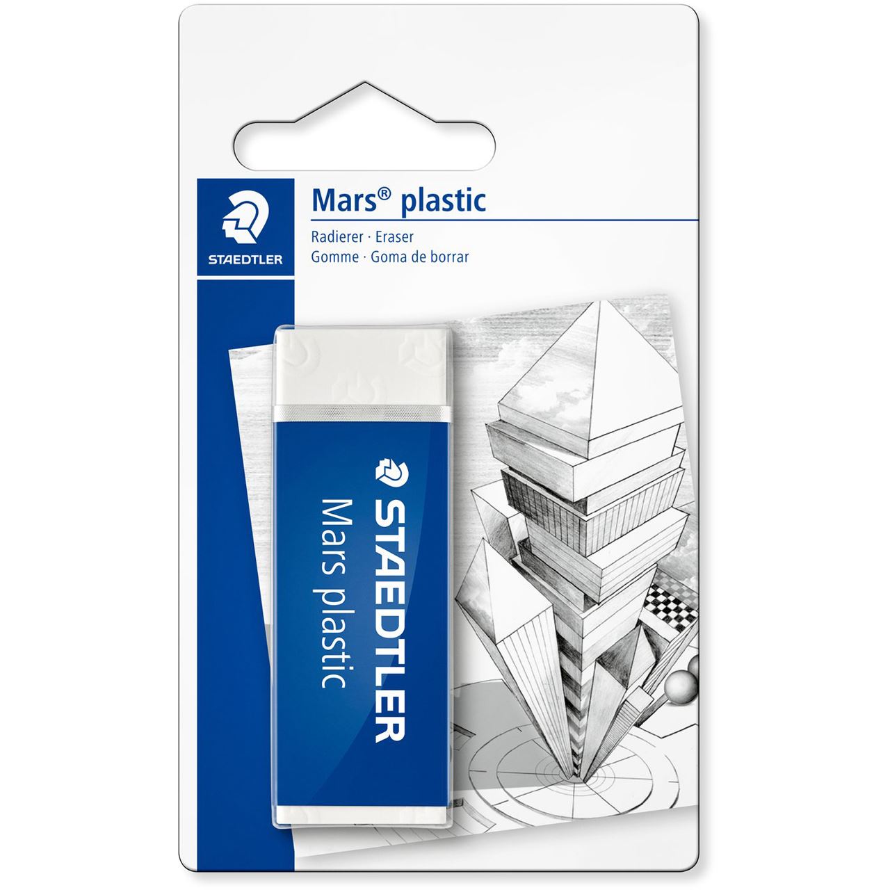 STAEDTLER Radiergummi Mars plastic weiß