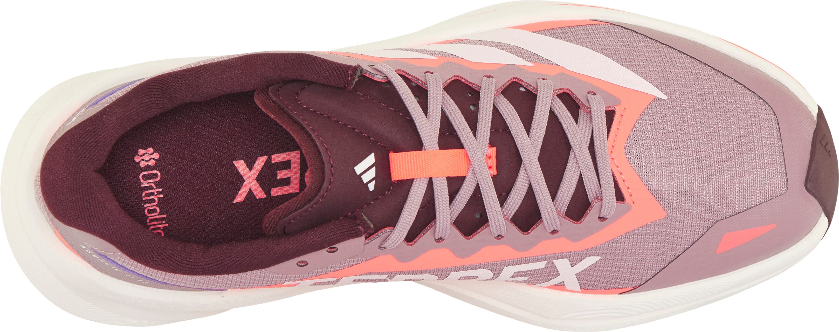 Trailrunningschuh ADIDAS TERREX "AGRAVIC LT", Damen, Gr. 40,5, rosa (magic mauve, distilled pink, solar turbo), Synthetik, Textil, Schuhe Trailrunningschuh, mit Continental™ Gummiaussensohle magic mauve, distilled pink, solar turbo 40,5