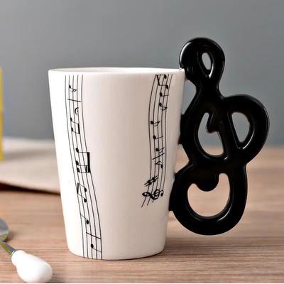 Uplift Essentials Novelty Music Note Ceramic Coffee Mugs style 13