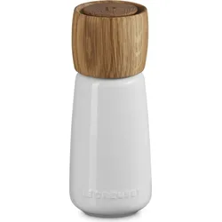Le Creuset Pfeffermühle, Steingut, weiß