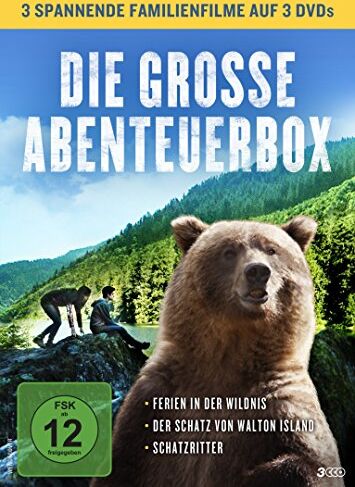 Various - Die große Abenteuer-Box (3 spannende Abenteuerfilme in einer Box) [3 DVDs] - Preis vom 10.10.2026 11:48:34 h