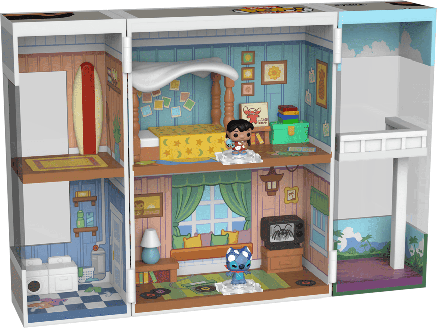 Funko – Bitty Boxes! – Lilo And Stitch – Lilo's Home, Compact Design, Disney Collectible