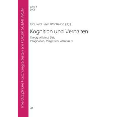 Kognition und Verhalten, Taschenbuch von , Lit Verlag, 978-3-8258-1826-5