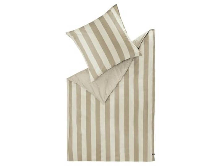 Schöner Wohnen Bettwäsche Panel-B Farbe beige Größe 140x200+70x90