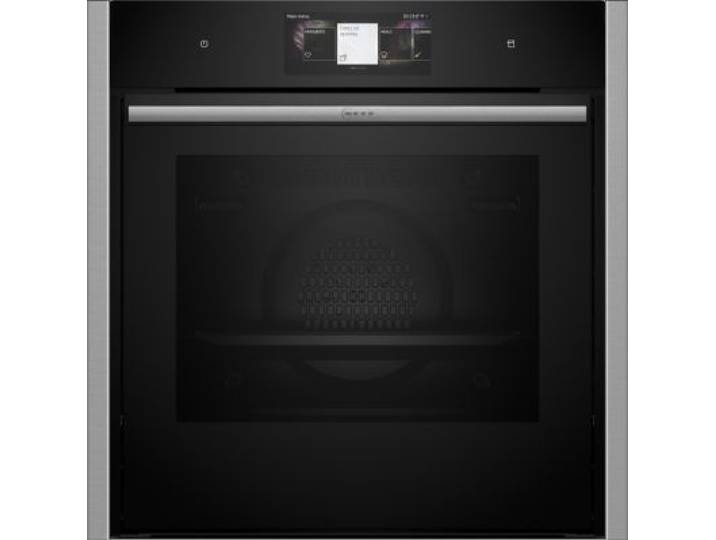 Neff - Four Encastrable Fonction Vapeur B64ft33n0 - Vapeur - Porte Froide - Écran Tactile - N90 Porte Coulissante