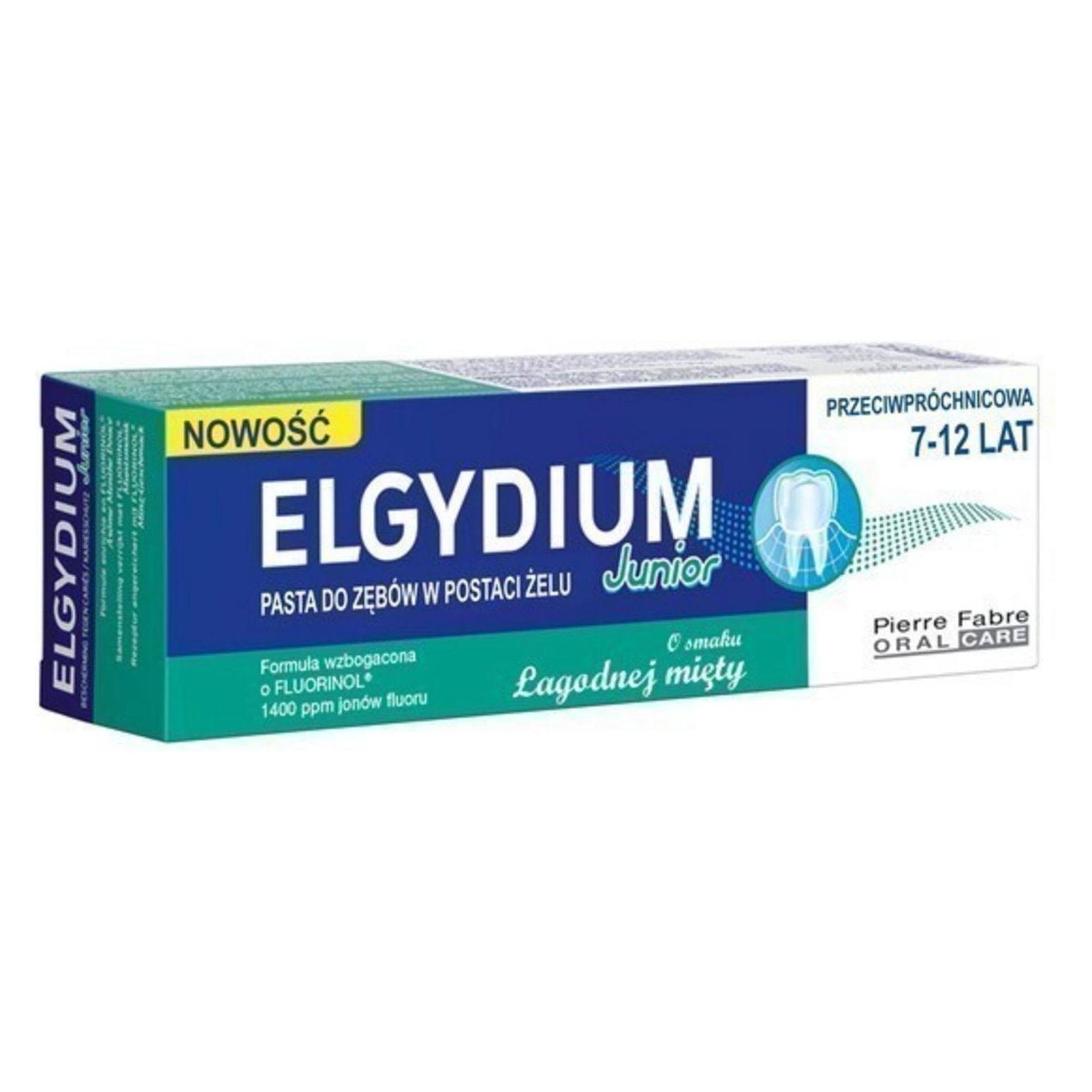 Elgydium Junior, Fluorinol, Cavity protection, Toothpaste, 50 ml Unisex (50 ml) (62203013)
