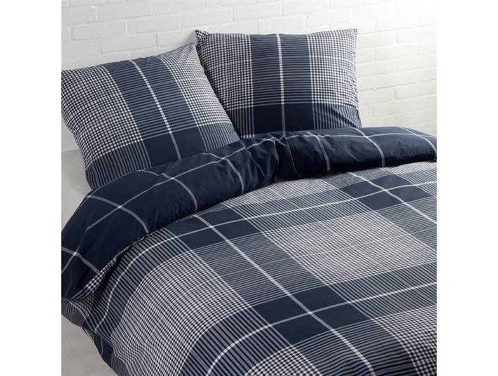 Linge de lit jersey Lallum Bleu