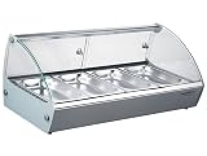 Vitrine chaude - 4 x GN 1/3 - Combisteel