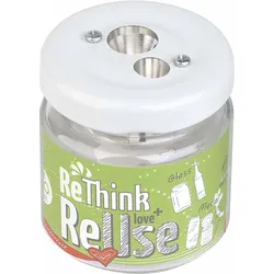 M + R Dosenspitzer doppelt weiß/transparent