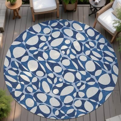 Addison Rugs Machine Washable Indoor/ Outdoor Contemporary Saline Chantille Rug