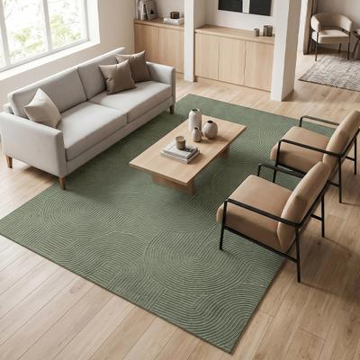 ECARPETGALLERY Elion Modern Machine Washable Area Rug