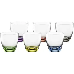 Bohemia Cristal VIVA COLORI Becher 300 ml 6er Set - A