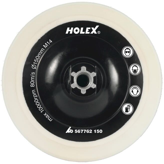 HOLEX Disque de polissage auto-agrippant, M14 150 mm (567762 150)
