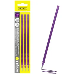 ONLINE® magiXX L Gelschreiberminen 0.7 mm Schreibfarbe: Lila